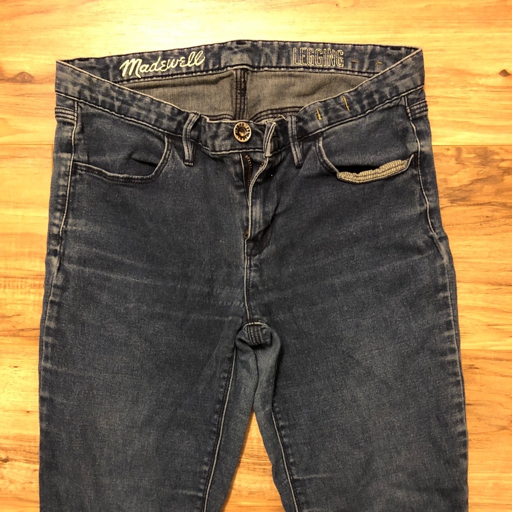 Madewell leggings/jeans, 27